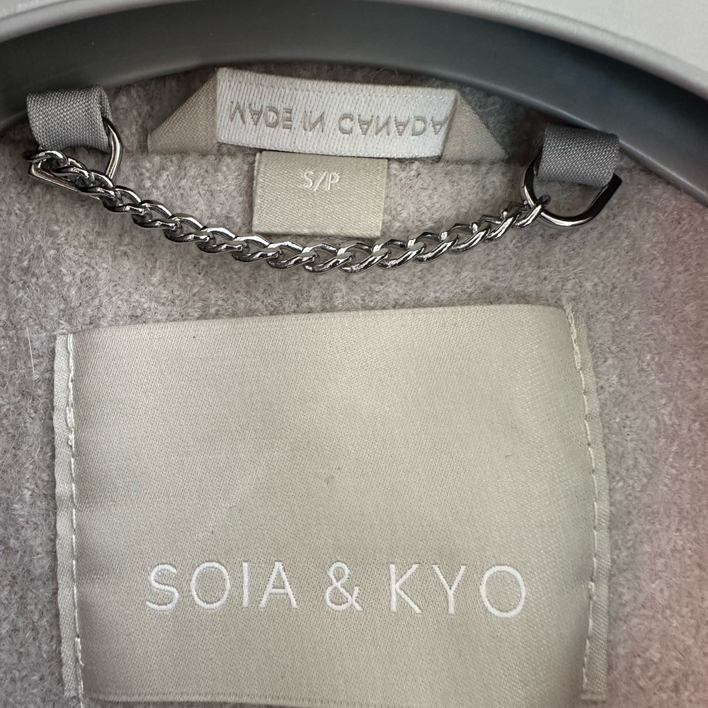 Soia & Kyo Flavia Jacket. S. Pale gray. - Picture 4 of 4